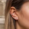 Luz Studs Silber