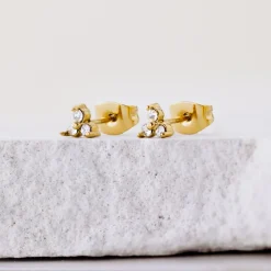 Luz Studs Silber