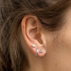 Luz Studs Silber