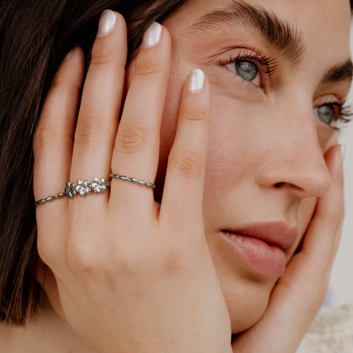 Meadow Ring Silber