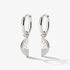 Melony Hoop Set Small Silber
