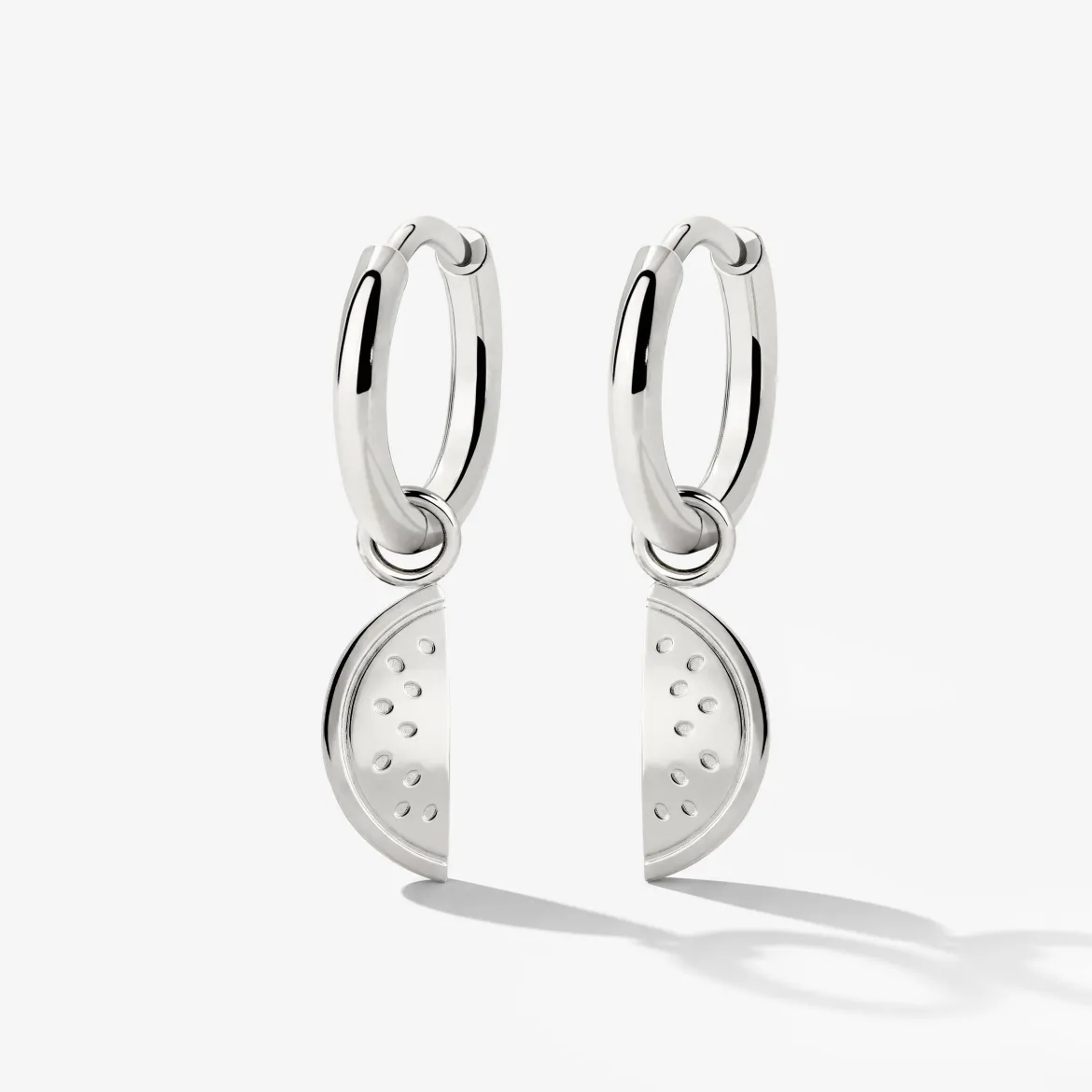 Melony Hoop Set Small Silber
