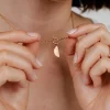 Melony Rope Chain Necklace Set Roségold