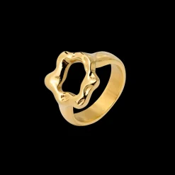Melting Donut Ring Gold