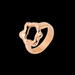 Melting Donut Ring Roségold