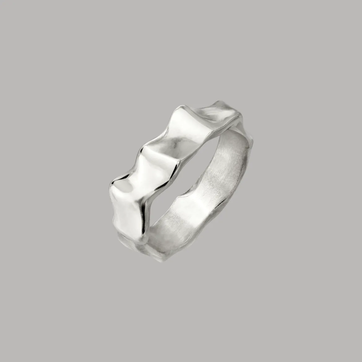 Melting Ring Silber