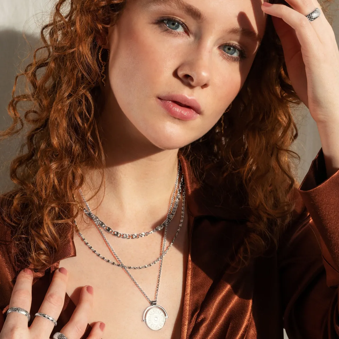 Mesmerize Necklace Silber