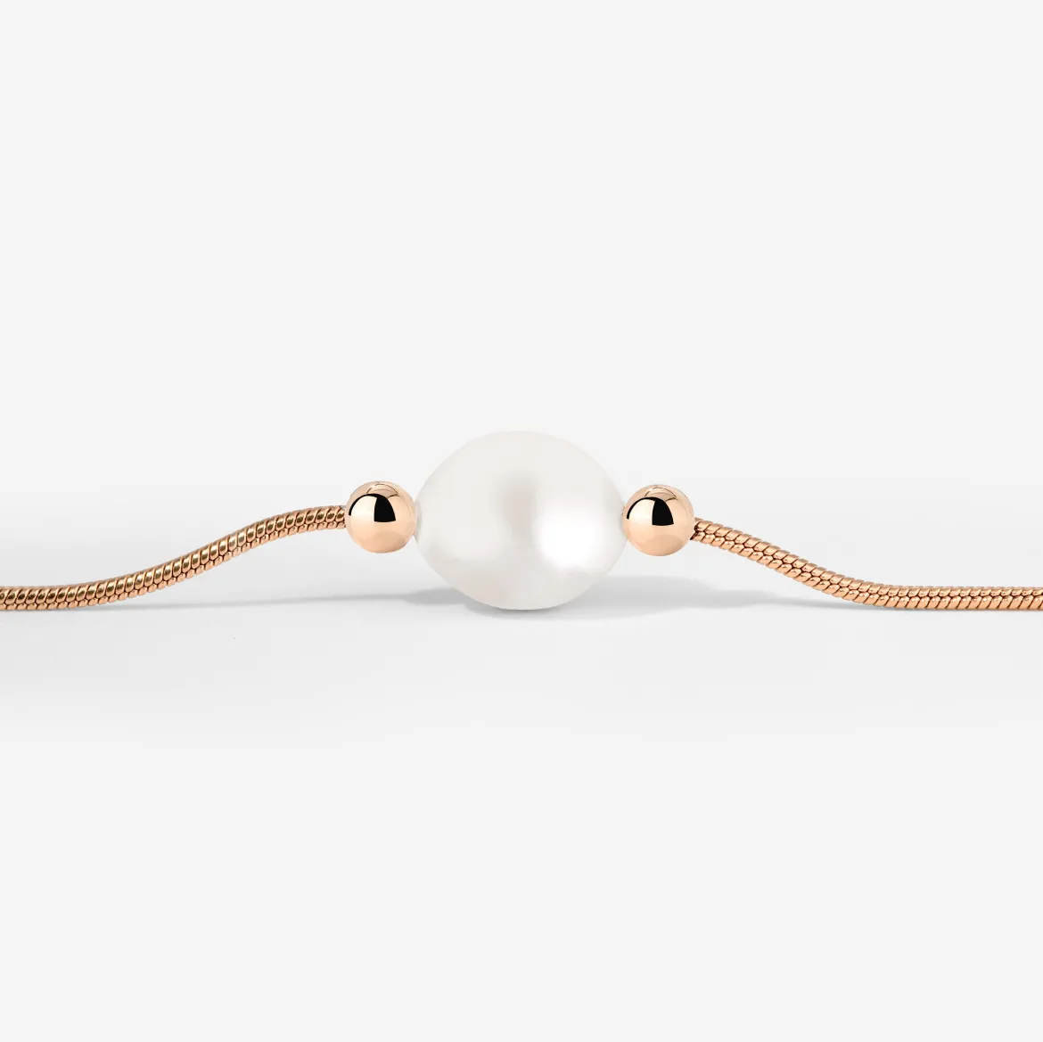 Minimalist Pearl Bracelet Roségold