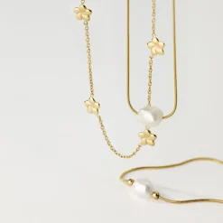 Minimalist Pearl Choker Roségold