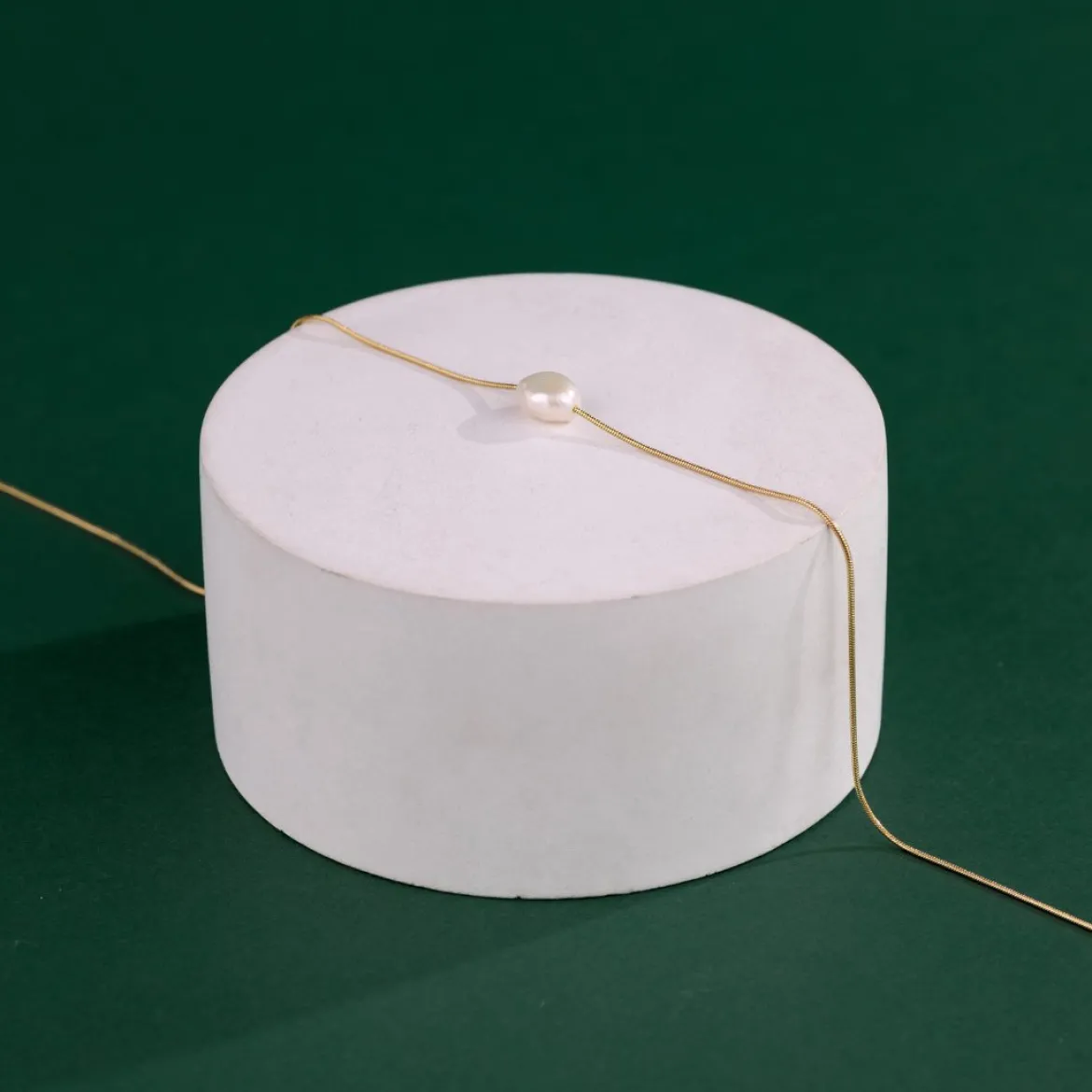 Minimalist Pearl Choker Roségold