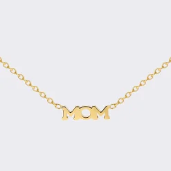 Mom Forever Necklace Gold