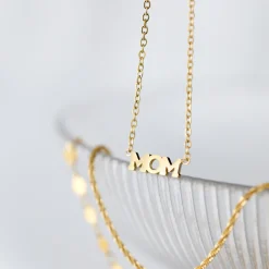Mom Forever Necklace Gold