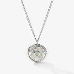 Moss Necklace Silber