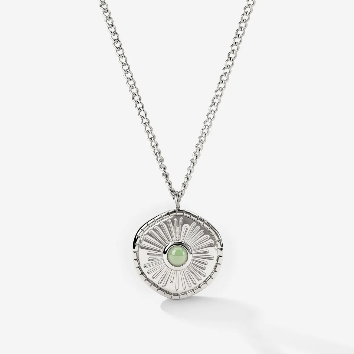 Moss Necklace Silber