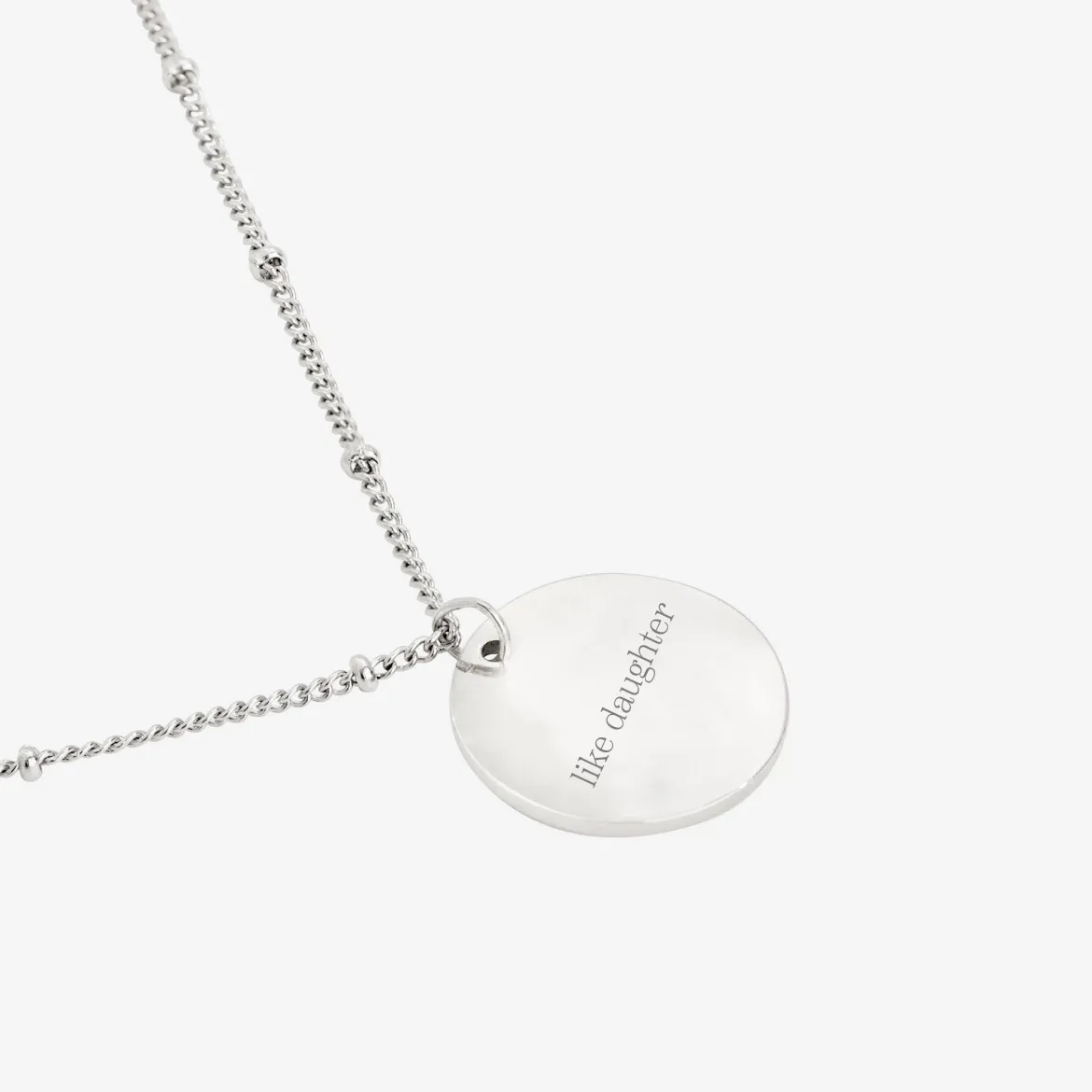 Mother u0026 Daughter Necklace Bundle Silber