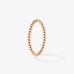 Narrow Sphere Ring Roségold