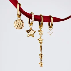 North Star Hoop Set Small Silber