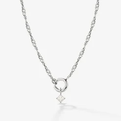 North Star Singapore Chain Necklace Set Silber