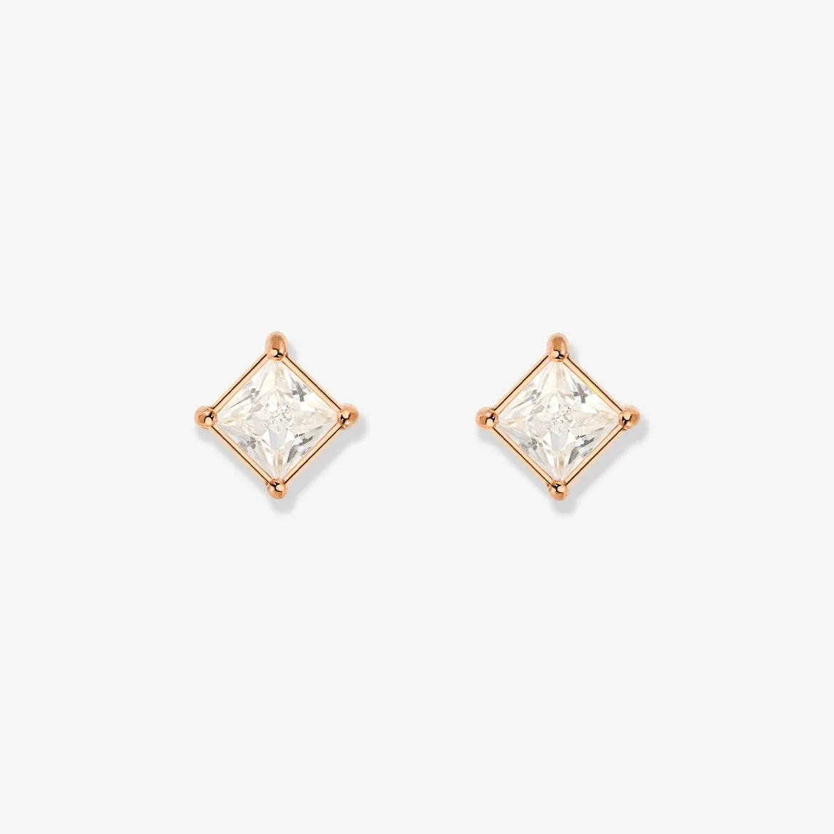 North Star Studs Roségold