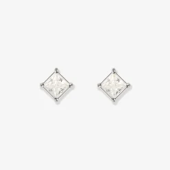 North Star Studs Silber
