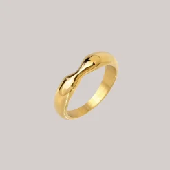 Ocean Depth Ring Gold