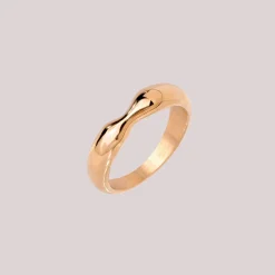 Ocean Depth Ring Roségold