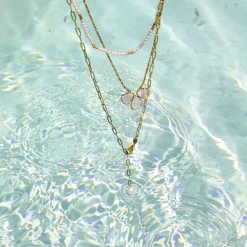 Ocean Find Y-Necklace Roségold