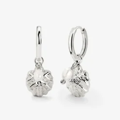 Ocean Lovers Hoop Set Small Silber