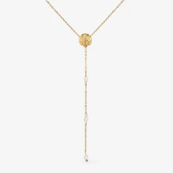 Ocean Lovers Y-Necklace Gold
