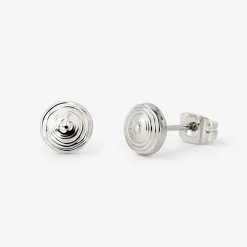Ocean's Echo Studs Silber