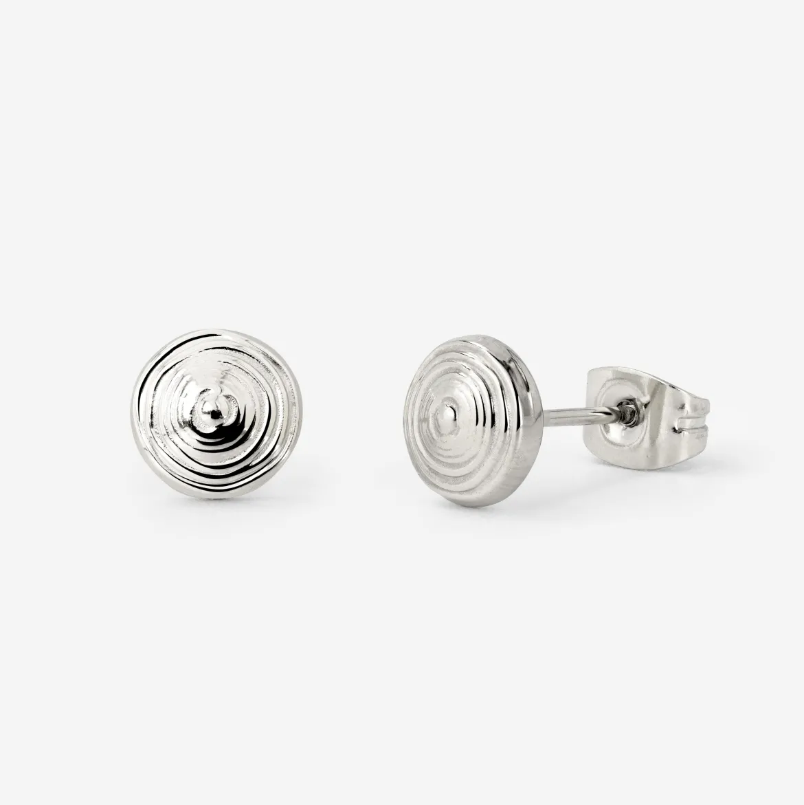 Ocean's Echo Studs Silber