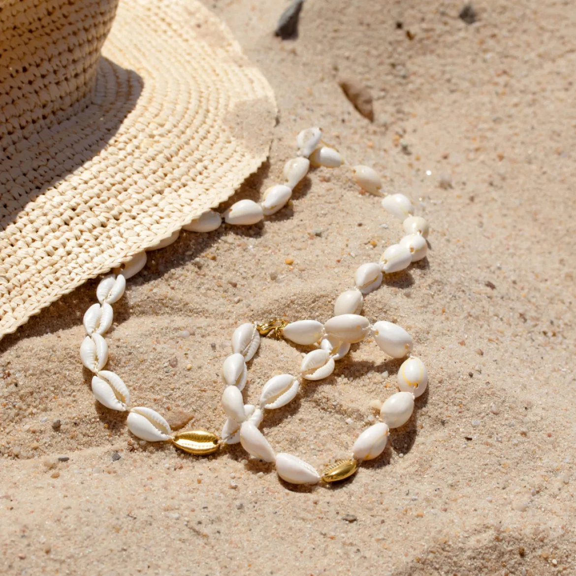 One in a Shell Choker Silber