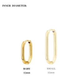 Oval Hoop Set Baby