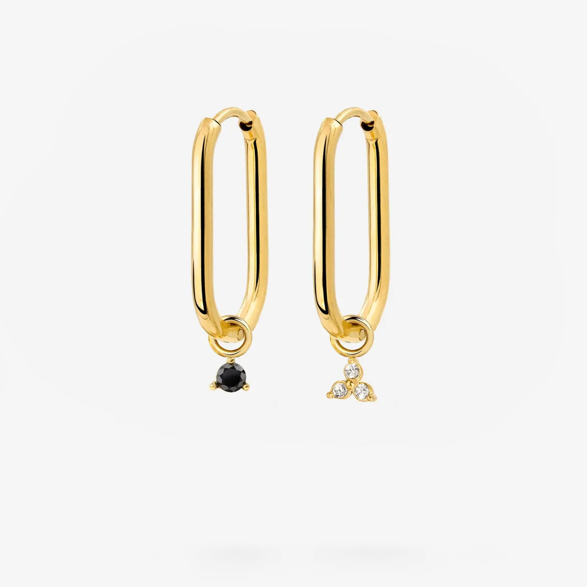Oval Hoop Set Small
