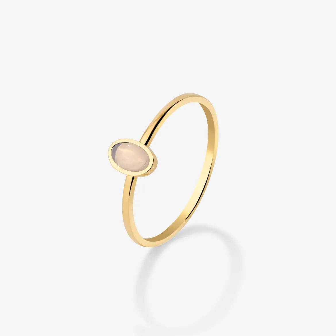 Oval Ring Gold