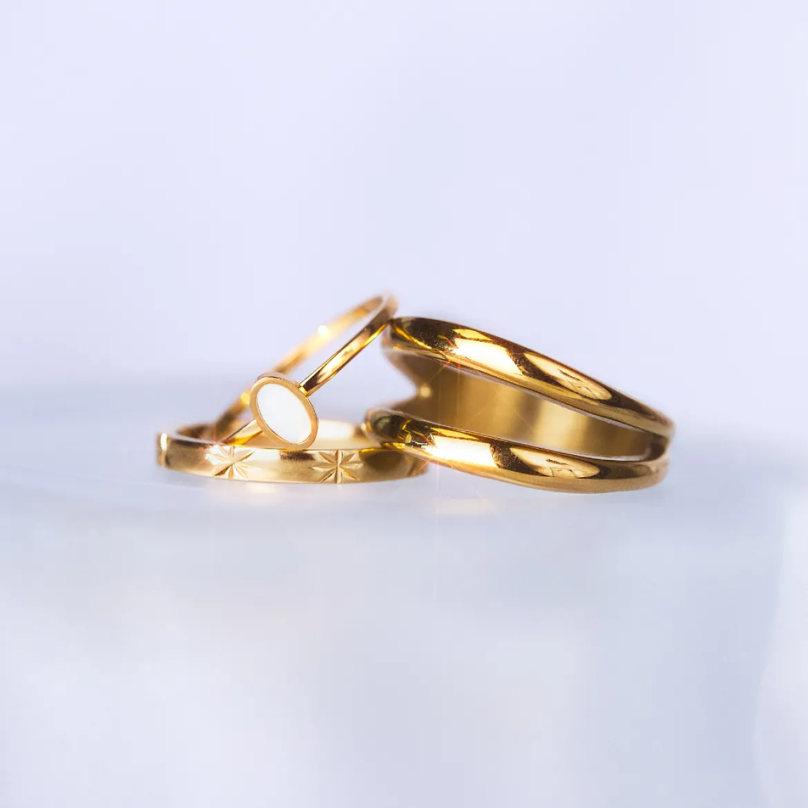 Oval Ring Gold