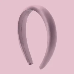 Pastel Satin Headband - Lila