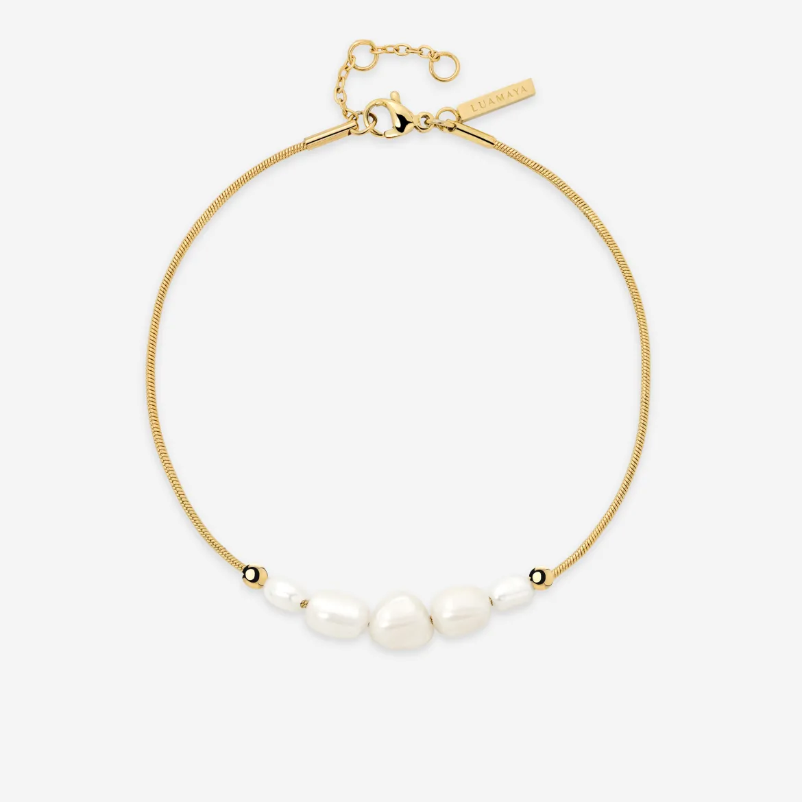 Pearlessence Anklet Gold