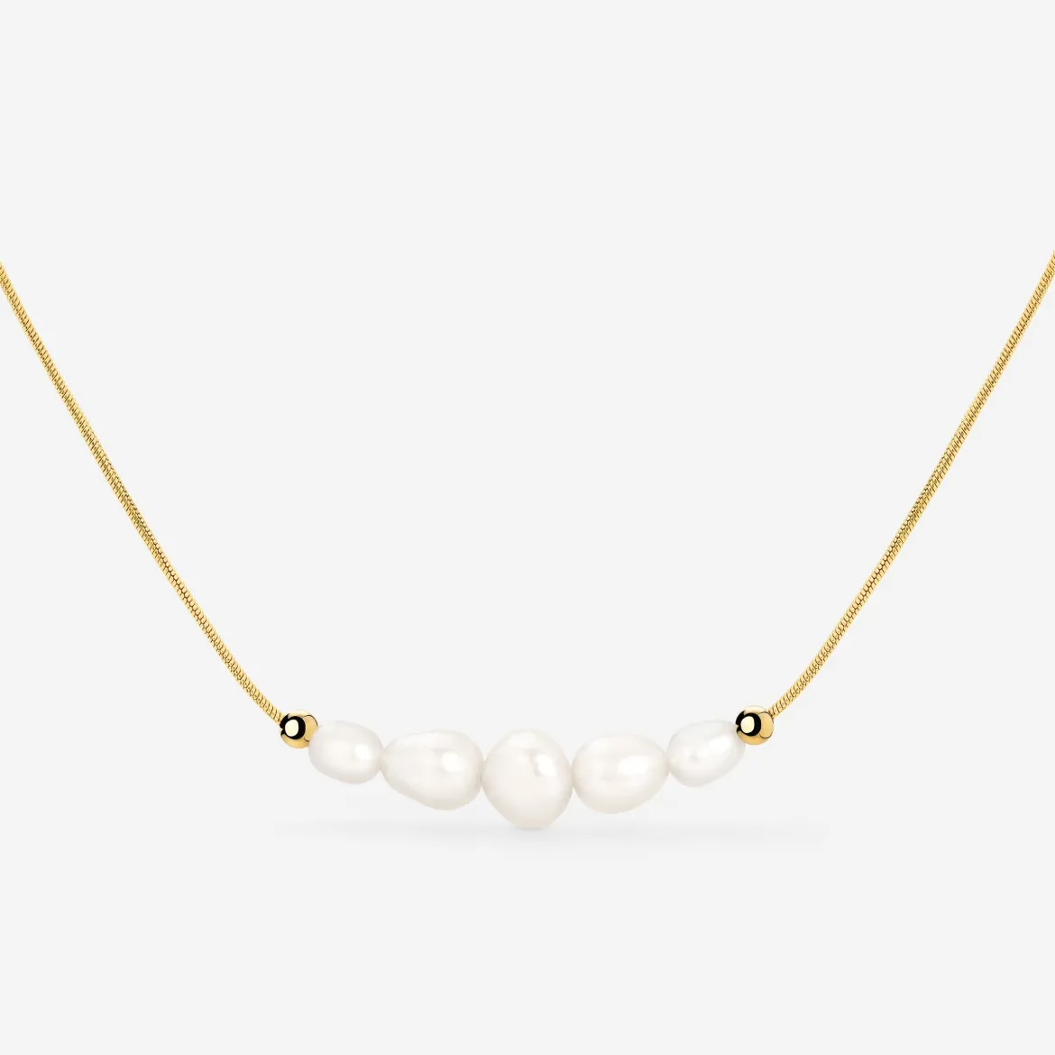 Pearlessence Choker Gold