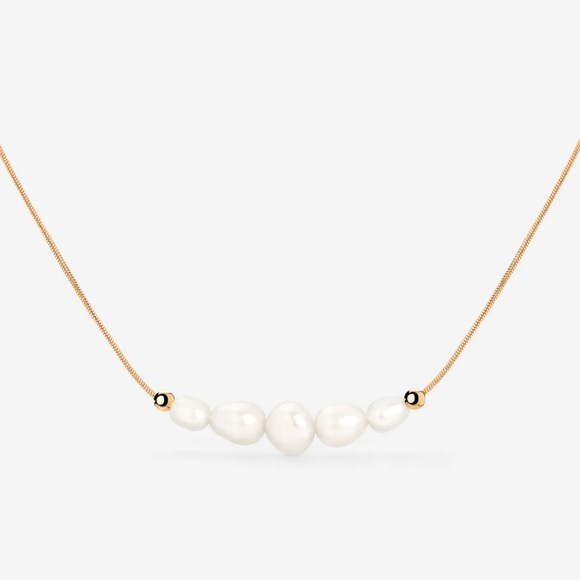 Pearlessence Choker Roségold