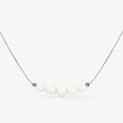 Pearlessence Choker Silber