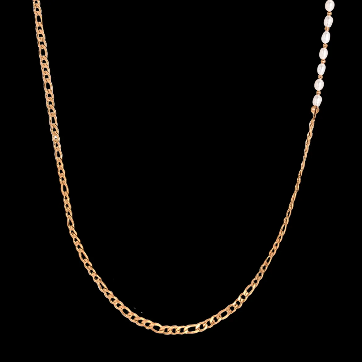 Pearly Sunglasses Chain Roségold