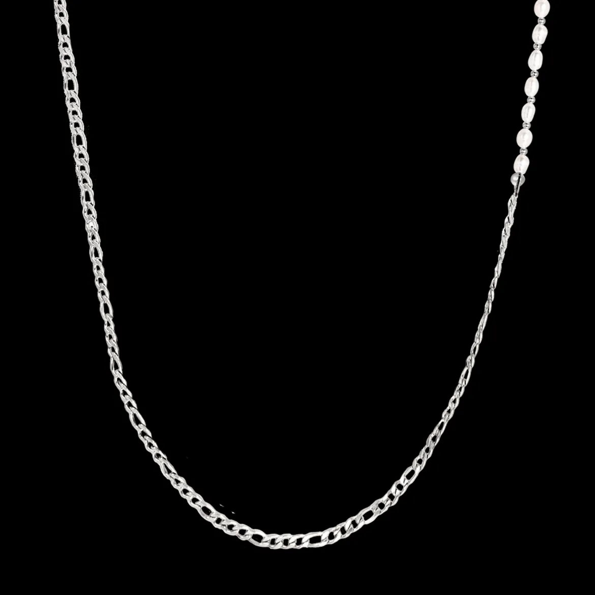 Pearly Sunglasses Chain Silber