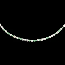 Perlita Verde Necklace Gold