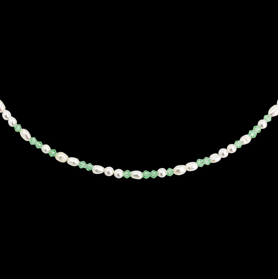 Perlita Verde Necklace Gold