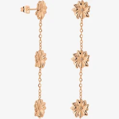 Petal Fall Studs Roségold