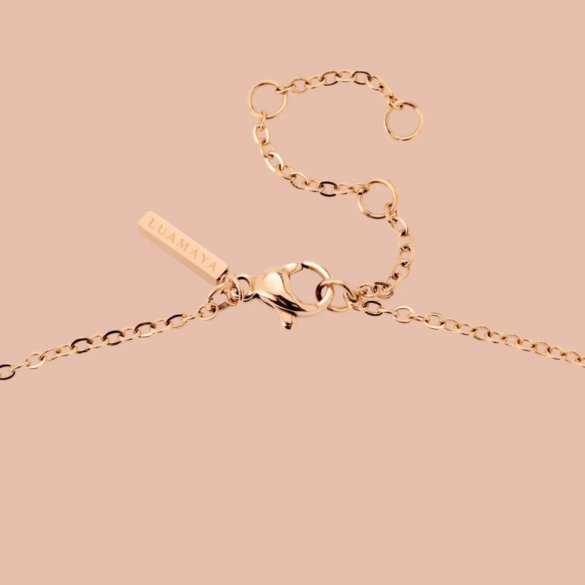 Petal Pearl Y-Necklace Roségold