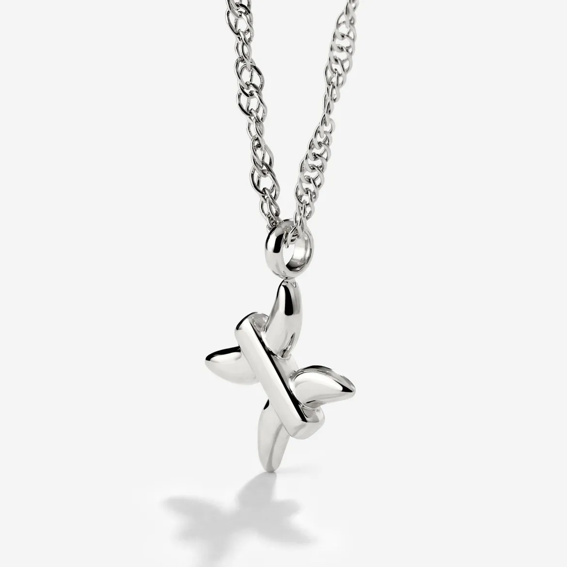 Pisces Bubble Necklace Silber