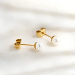 Pretty Pearl Studs Roségold