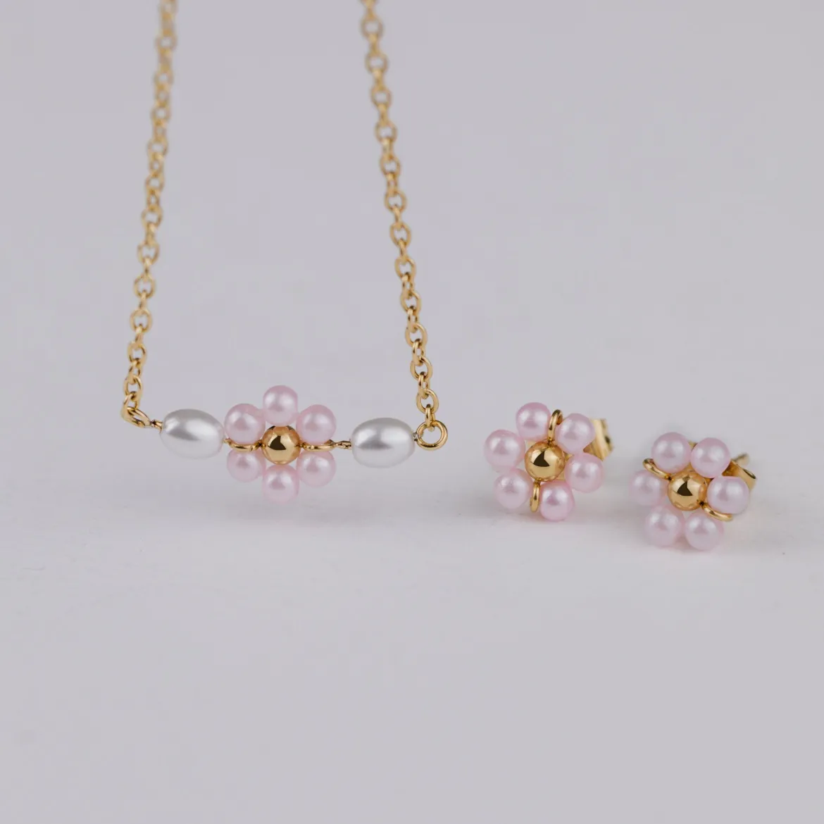 Pretty Pink Daisy Bundle Roségold